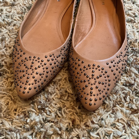 Coach Rory Studded Pointy Toe Flats - Picture 9 of 9